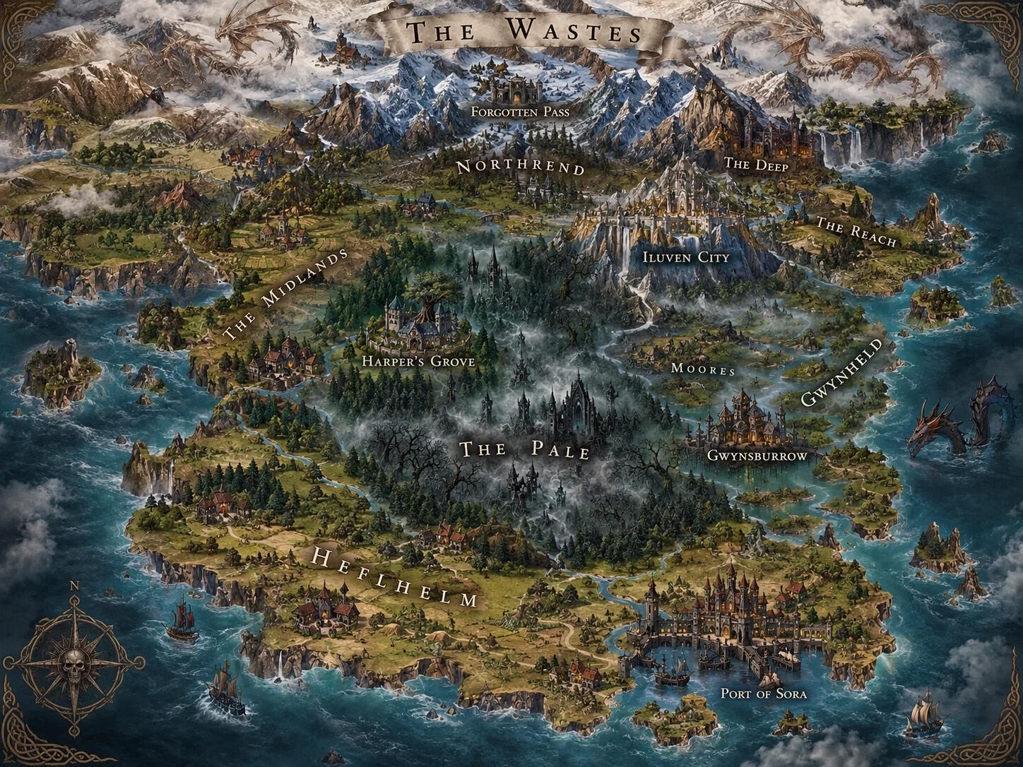 Map of Iluven